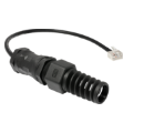 QuWireless QRJ45 networking Cable Black 0.16 m