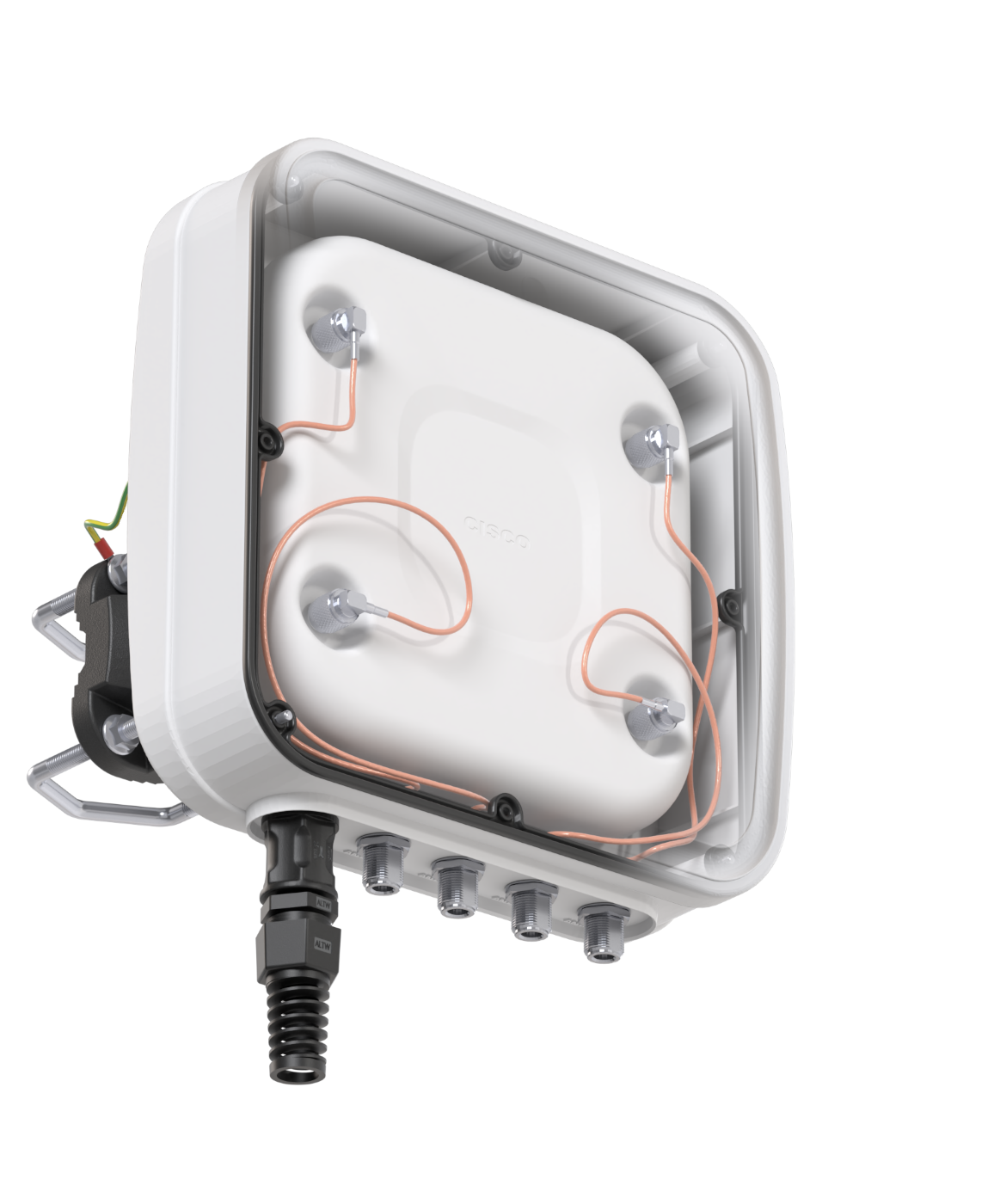 QuBox Enclosure for Cisco 2702E/3702E