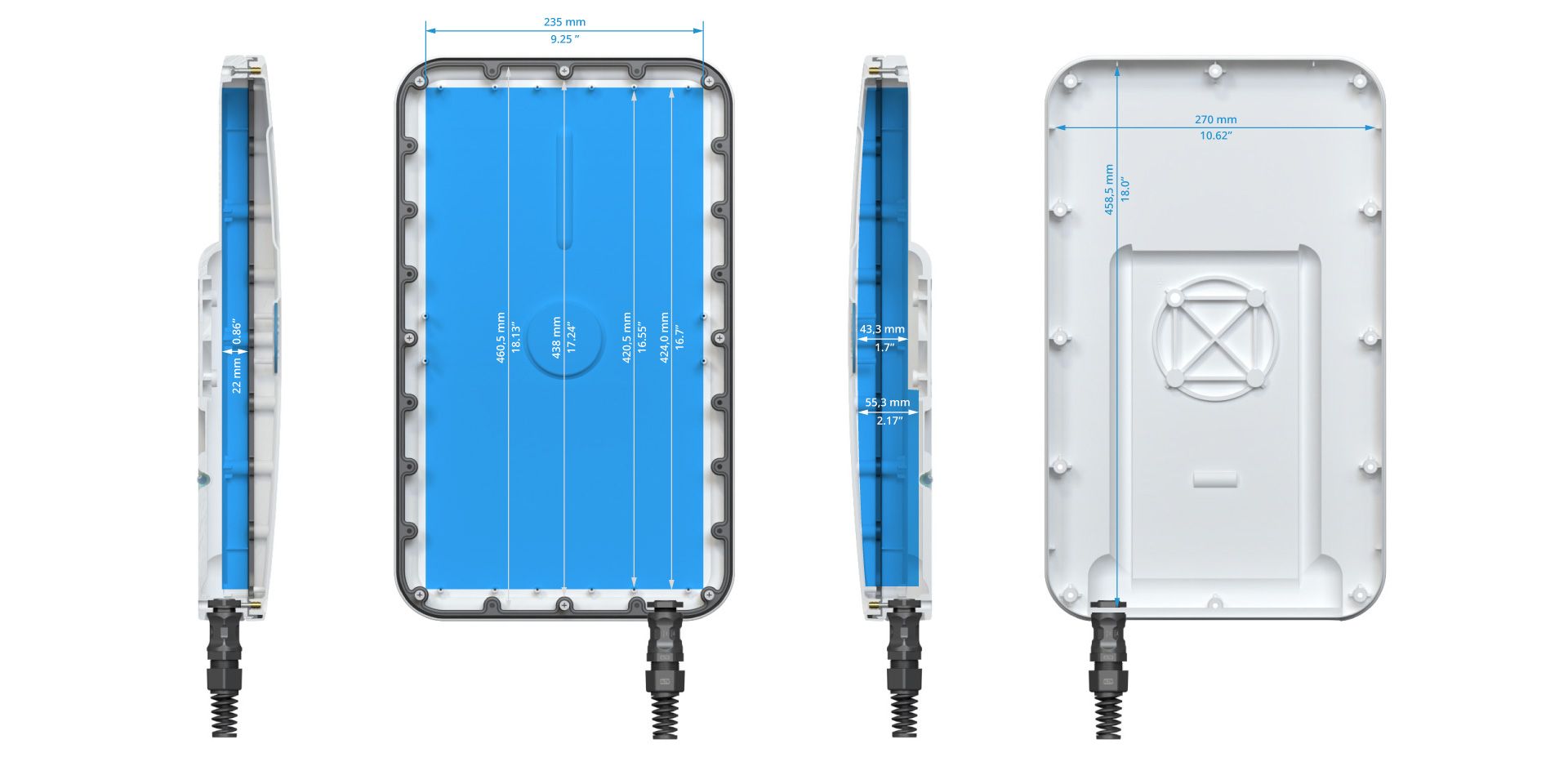 QuBox Extra Large Slim