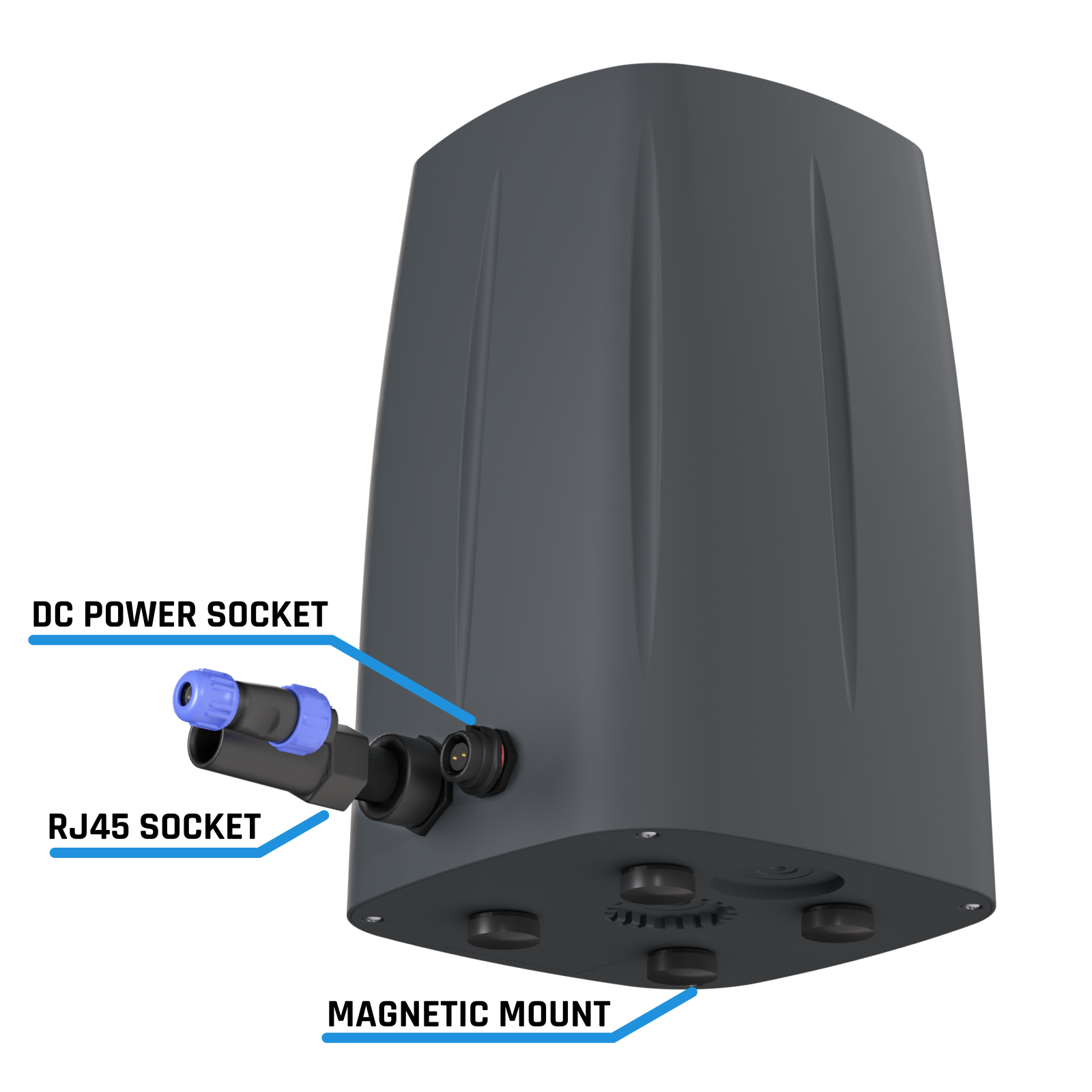 Dimensions of QuSpot for MIRO L230 QuSpot for MIRO L230