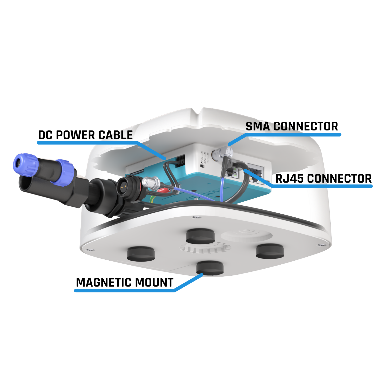 Dimensions of QuBox Shell for MIRO-L230 QuBox Shell for MIRO-L230