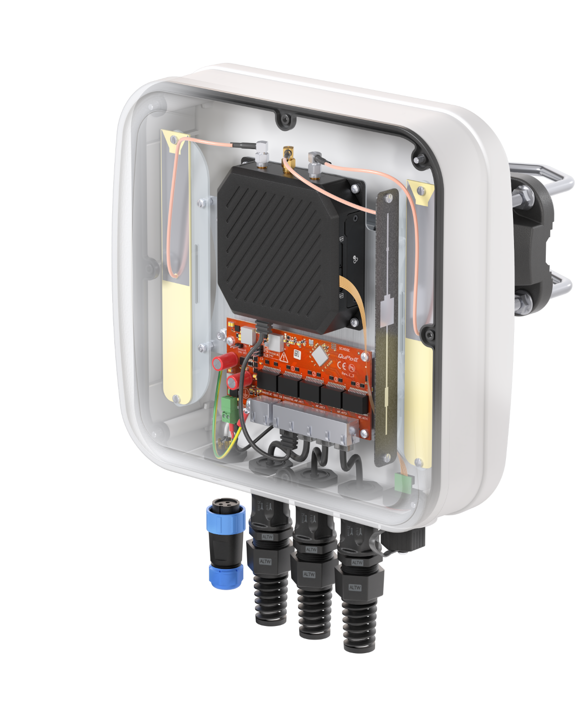 Gateway QuCam for Ericsson (Cradlepoint) S400 – powered by AC