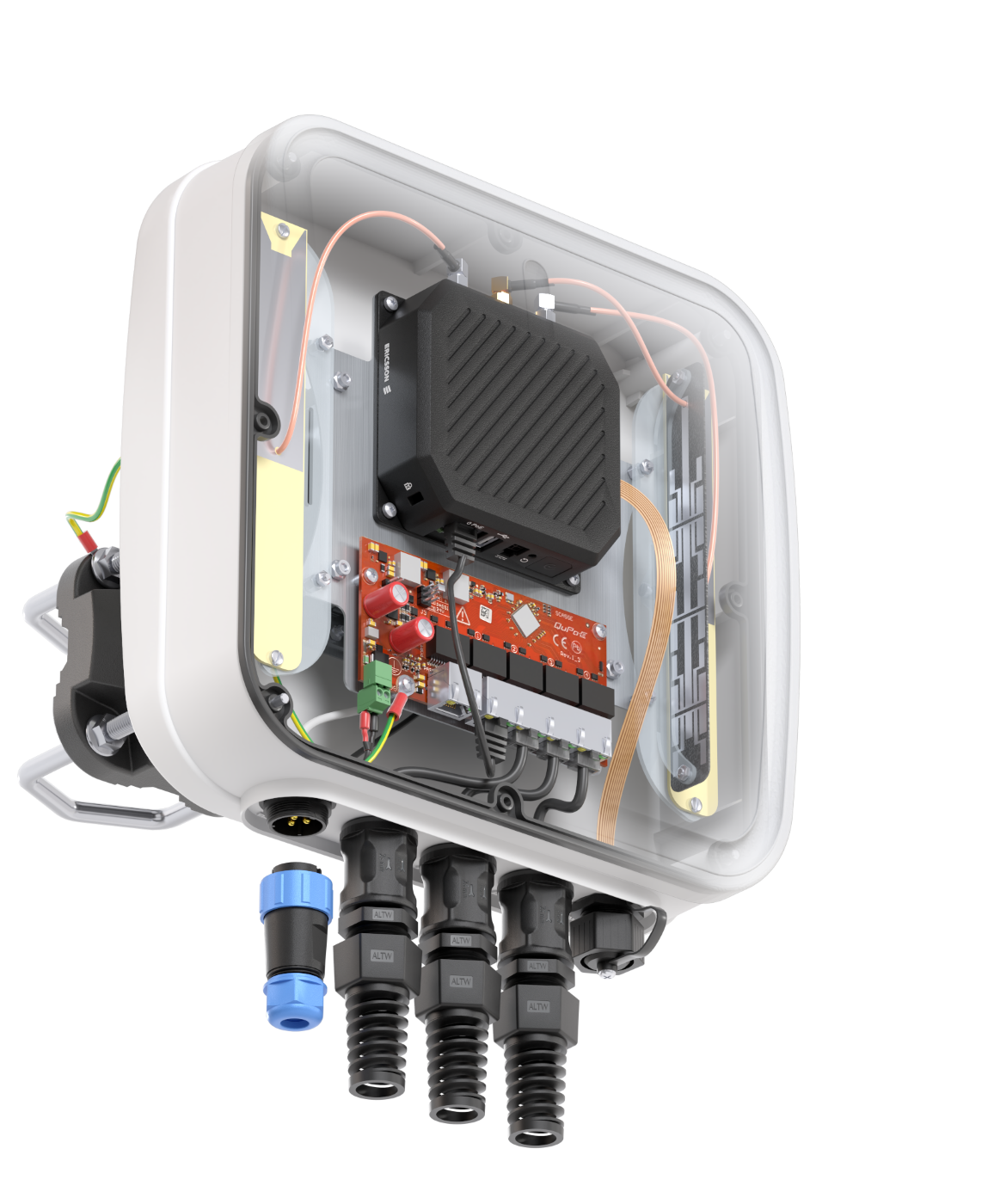 Gateway QuCam for Ericsson (Cradlepoint) S400 – powered by AC