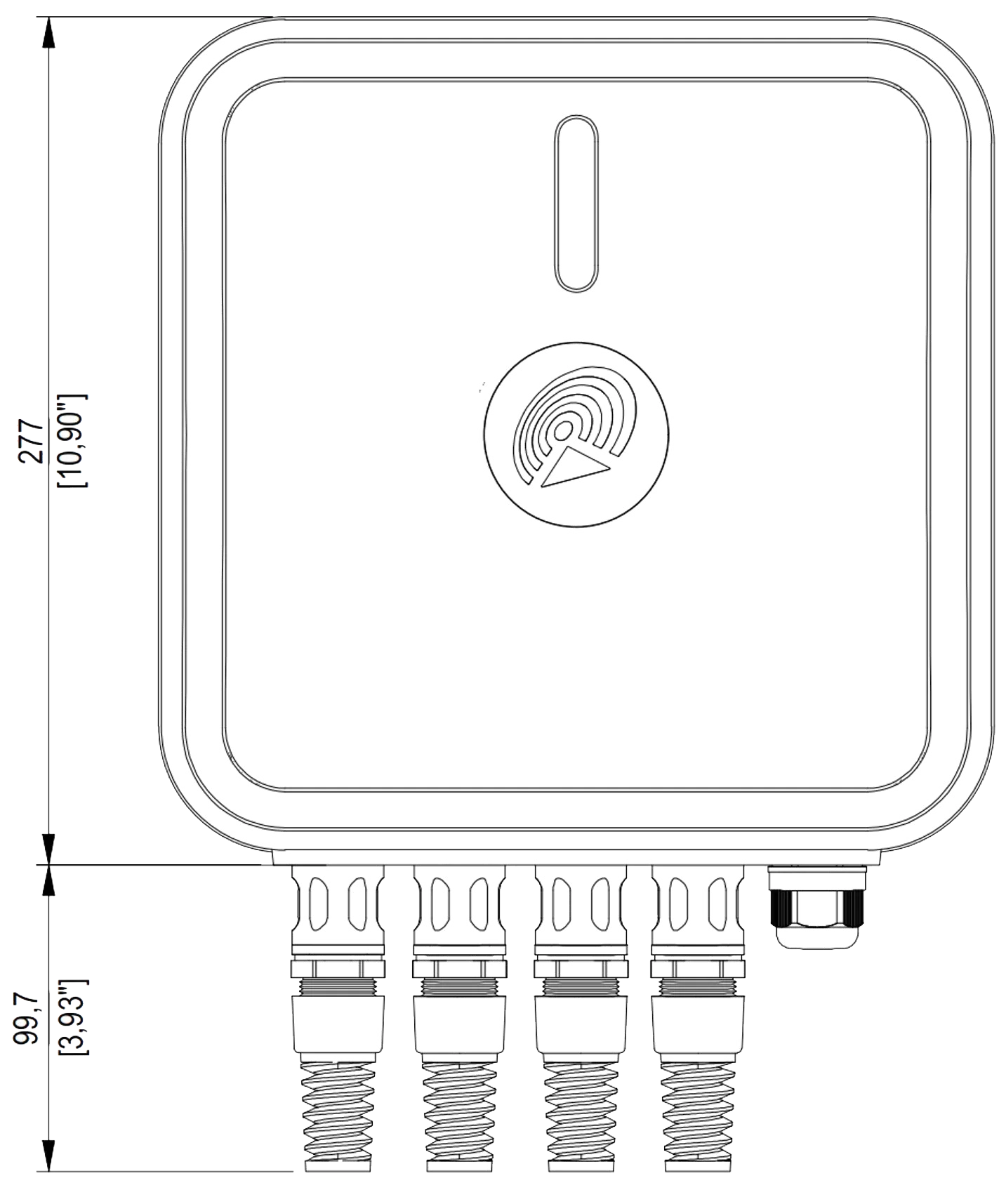 Gateway QuCam for Ericsson (Cradlepoint) S400 – powered by DC
