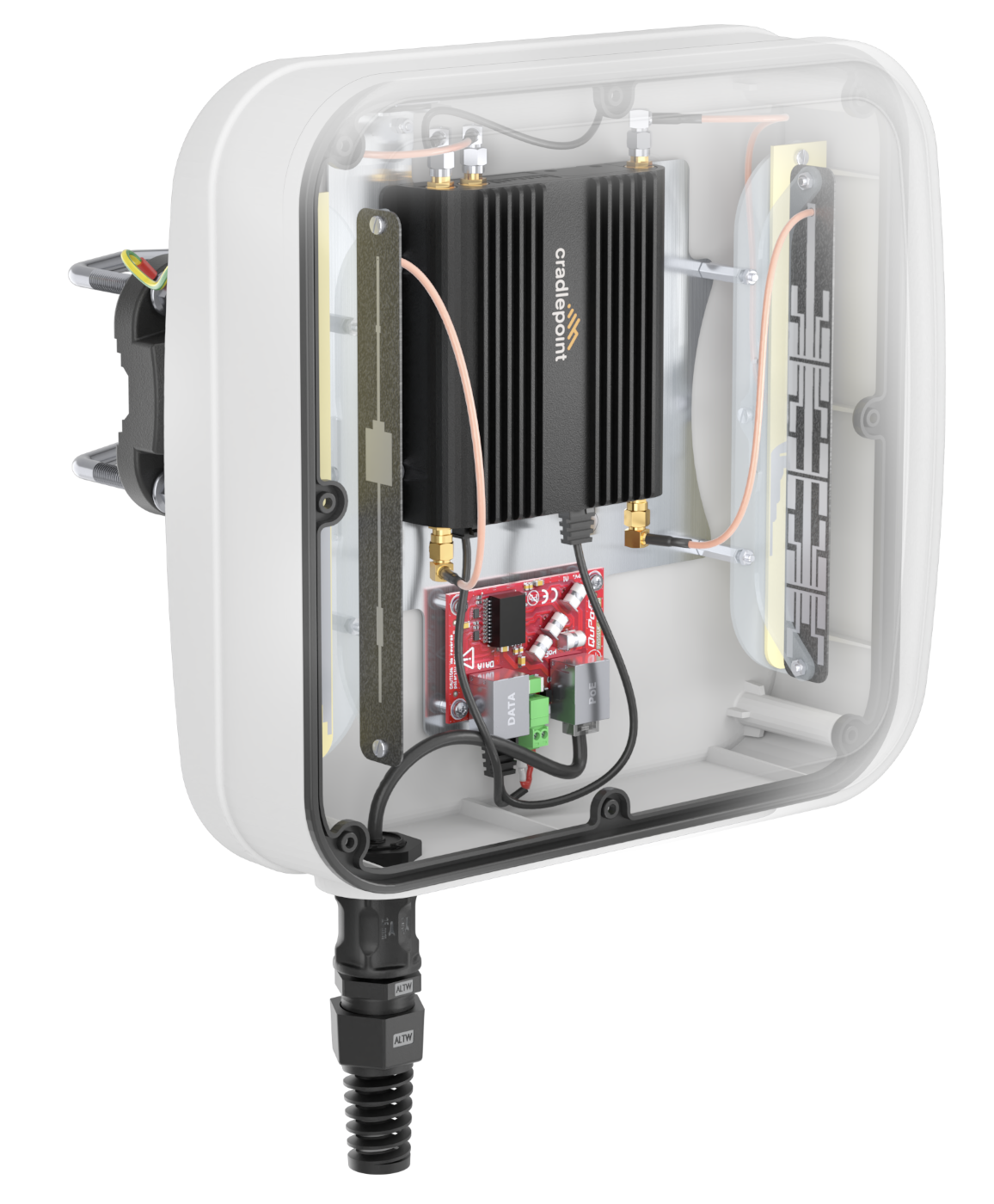 QuMax Omni for Cradlepoint IBR600C & IBR900 & R500
