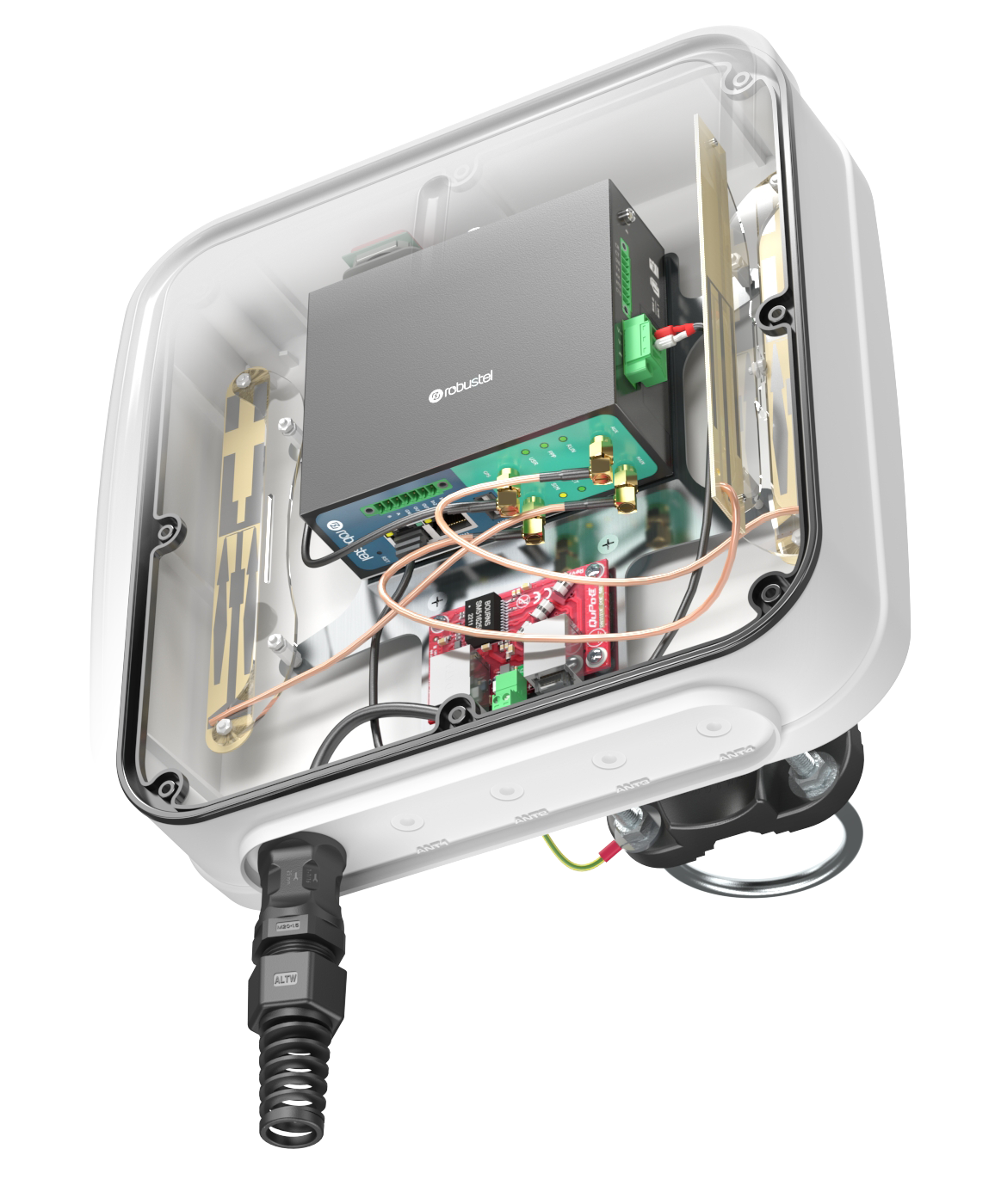 QuMax Omni for Robustel R3000 LoRa