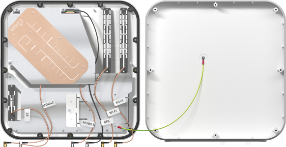 Parts of QuMax XR2 bi-directional kit for RUTX12