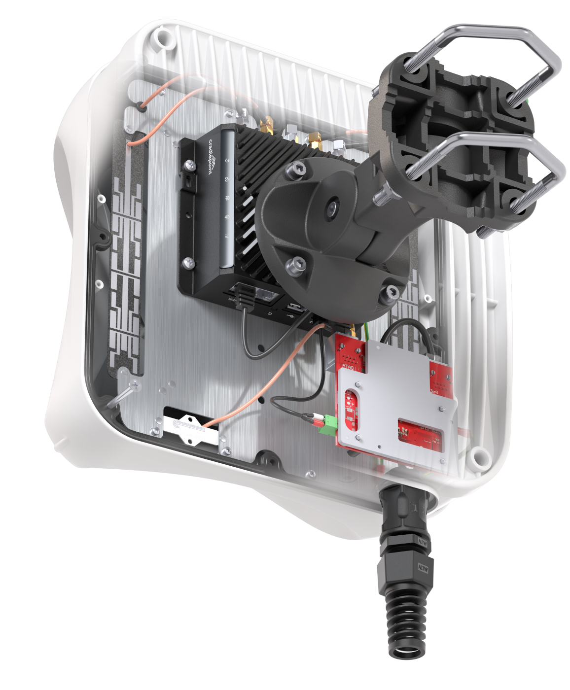 Product QuMax LTE 802.3at for Cradlepoint R920, S700 QuMax LTE 802.3at for Cradlepoint R920, S700