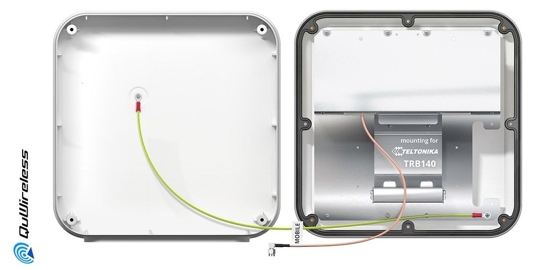 Parts of QuMax for TRB140 with housing