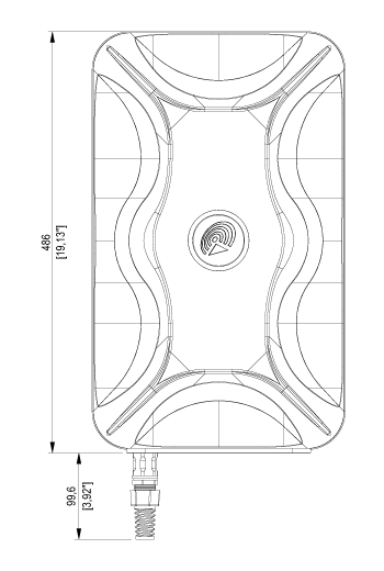 Dimensions of QuMax for Teltonika RUTX50 QuMax for Teltonika RUTX50