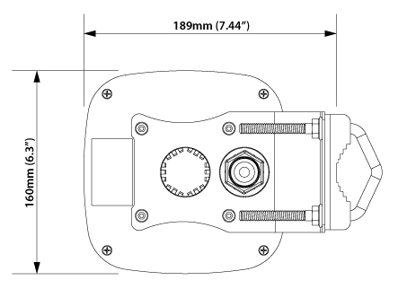 Dimensions of QuOmni 7V-2 Nf Wi-Fi 6E QuOmni 7V-2 Nf Wi-Fi 6E
