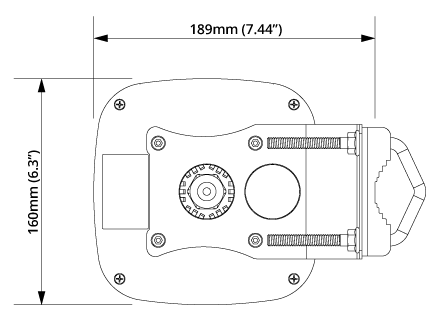 Dimensions of QuOmni LTE SISO Nf QuOmni LTE SISO Nf