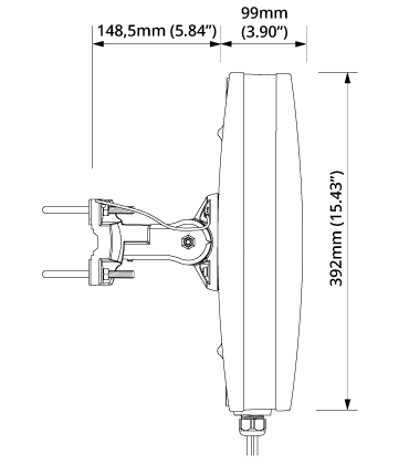 Dimensions of QuSector 15V-35-4 Nf QuSector 15V-35-4 Nf