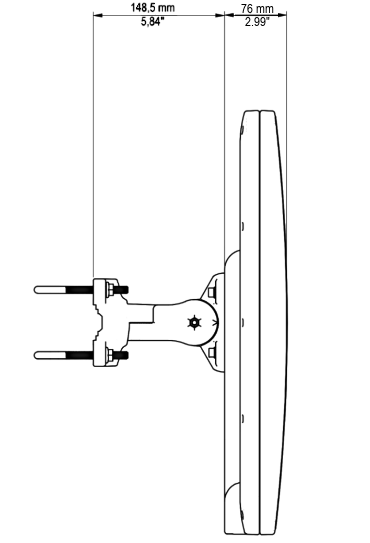 Dimensions of QuSector S38-19X-15 QuSector S38-19X-15