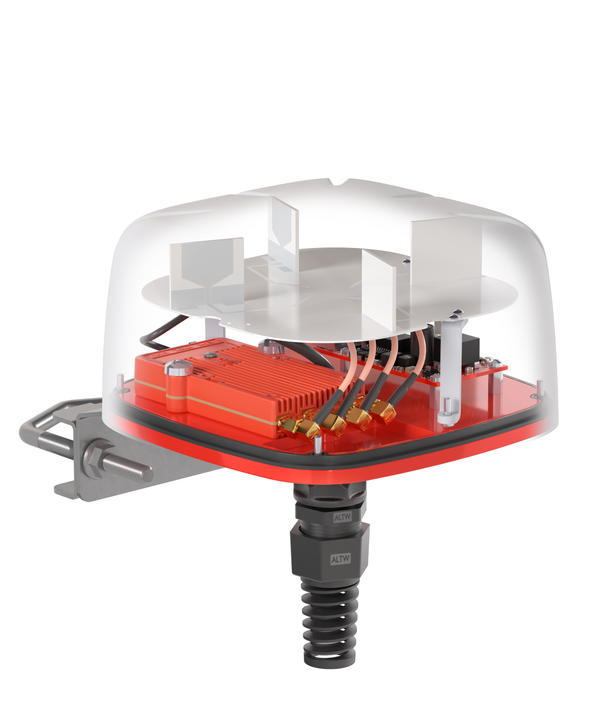 QuShell HD for Rajant Cardinal + PoE Converter