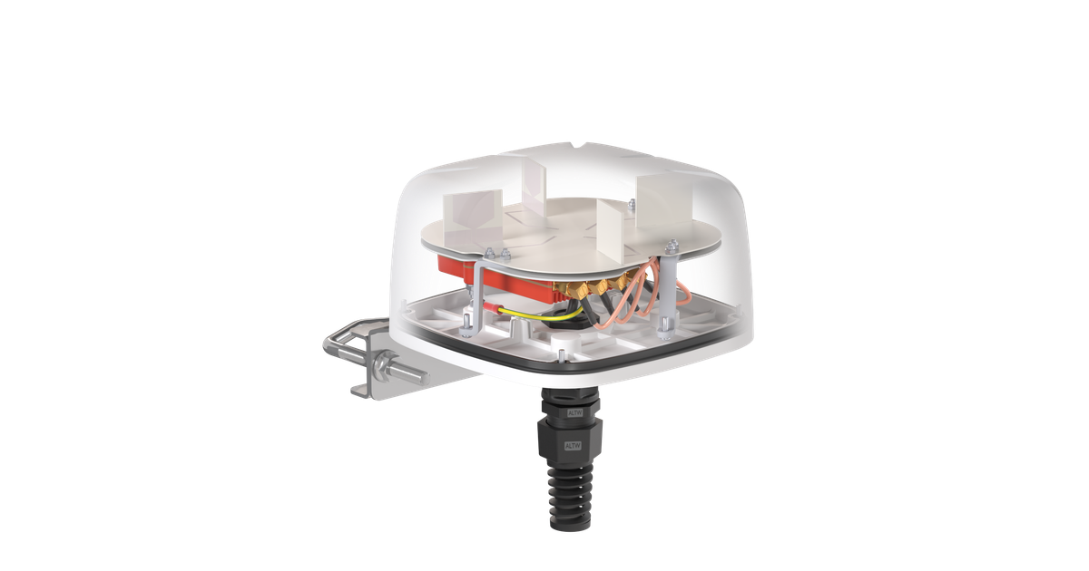 QuShell for Rajant Cardinal - an omnidirectional 4x4 MIMO WiFi 6e ...