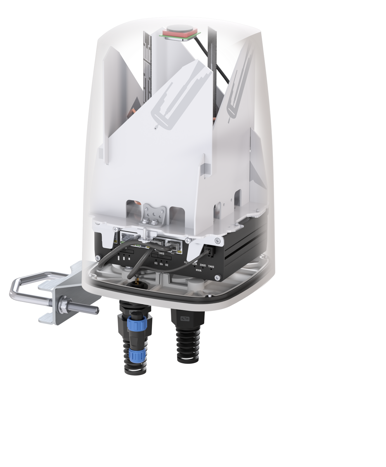 QuSpot for Teltonika RUTX50 2xRJ45 QuPS2