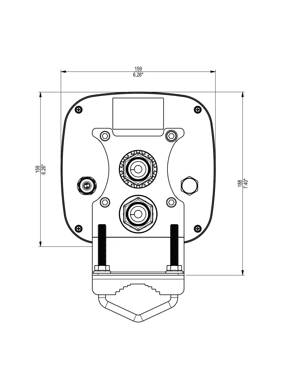 QuSpot for Teltonika RUTX50 2xRJ45 1xQuPS2 