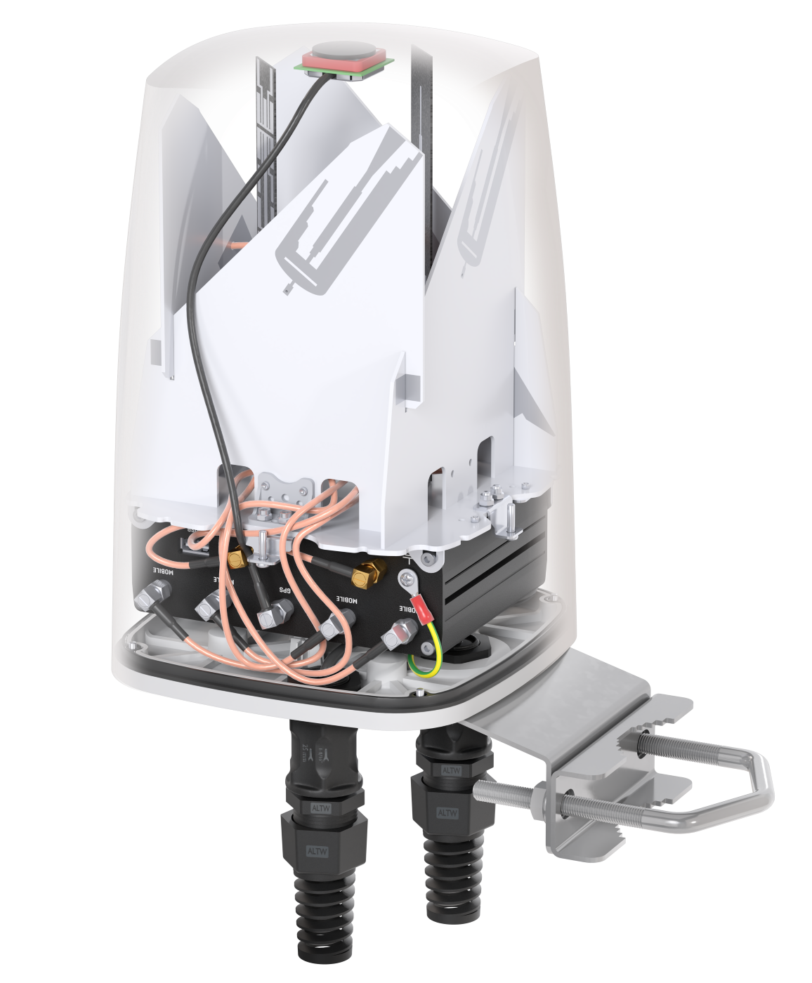 QuSpot for Teltonika RUTX50 2xRJ45 1xQuPS2 