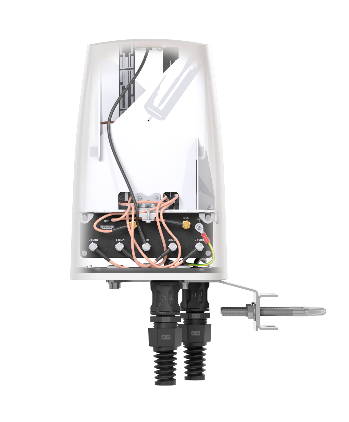 QuSpot for Teltonika RUTX50 2xRJ45 1xQuPS2 