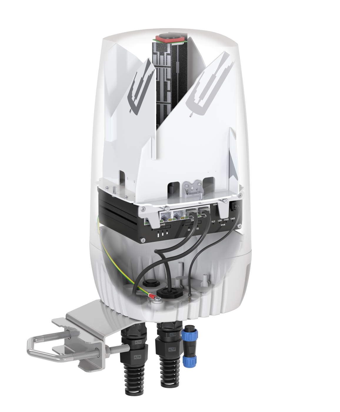 QuSpot for Teltonika RUTX50 2xRJ45 QuPS2