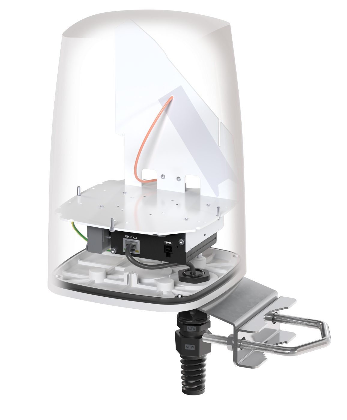QuSpot for Teltonika TRB140 with housing
