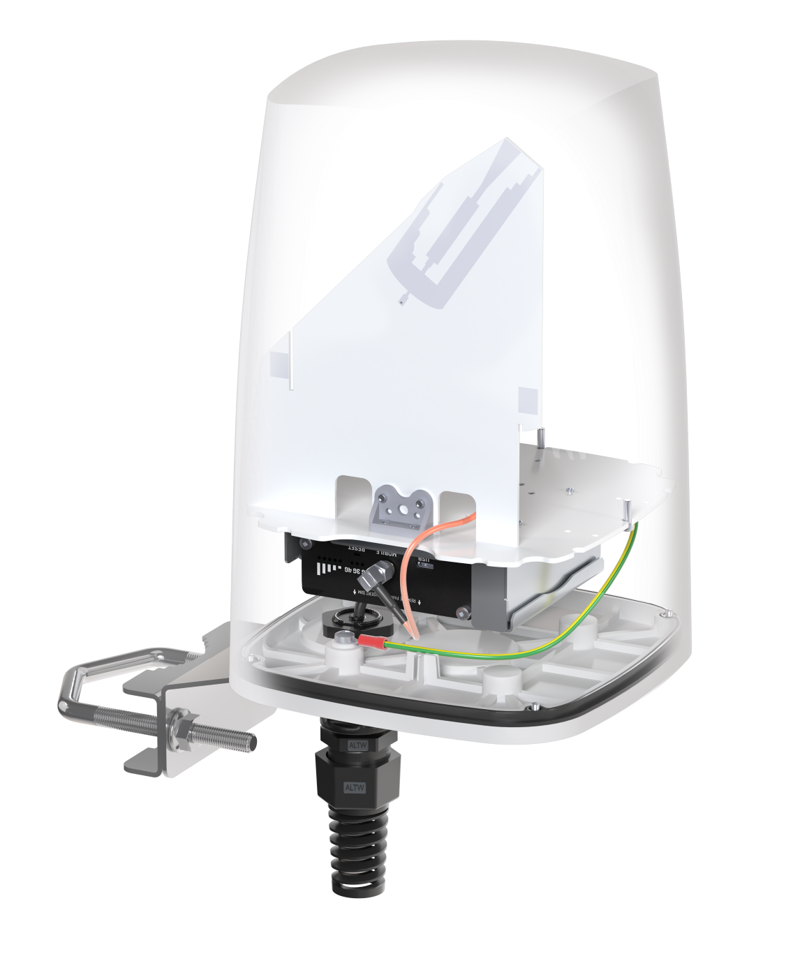 QuSpot for Teltonika TRB140 with housing