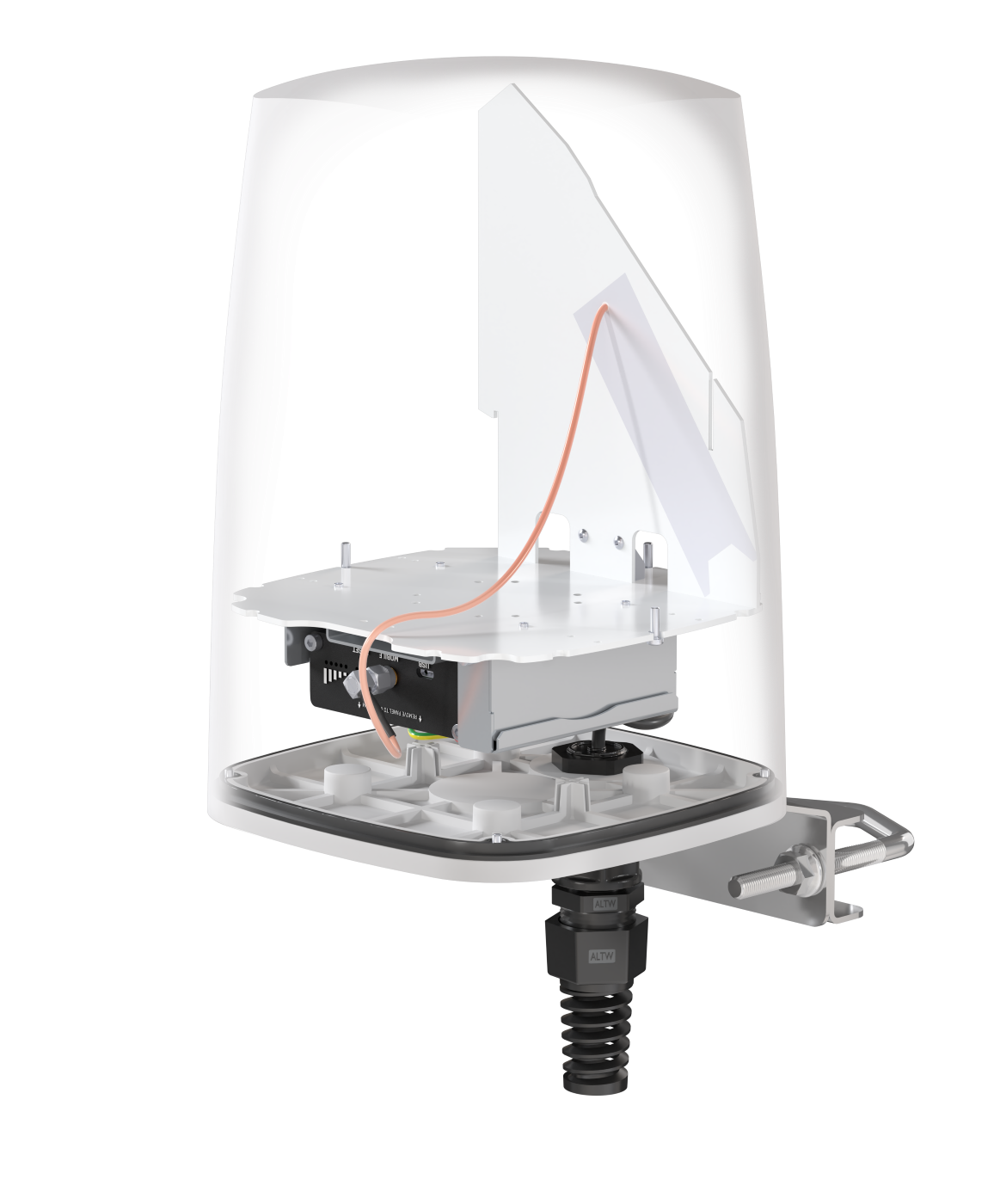 Product - QuSpot for Teltonika TRB140 with housing QuSpot for Teltonika TRB140 with housing