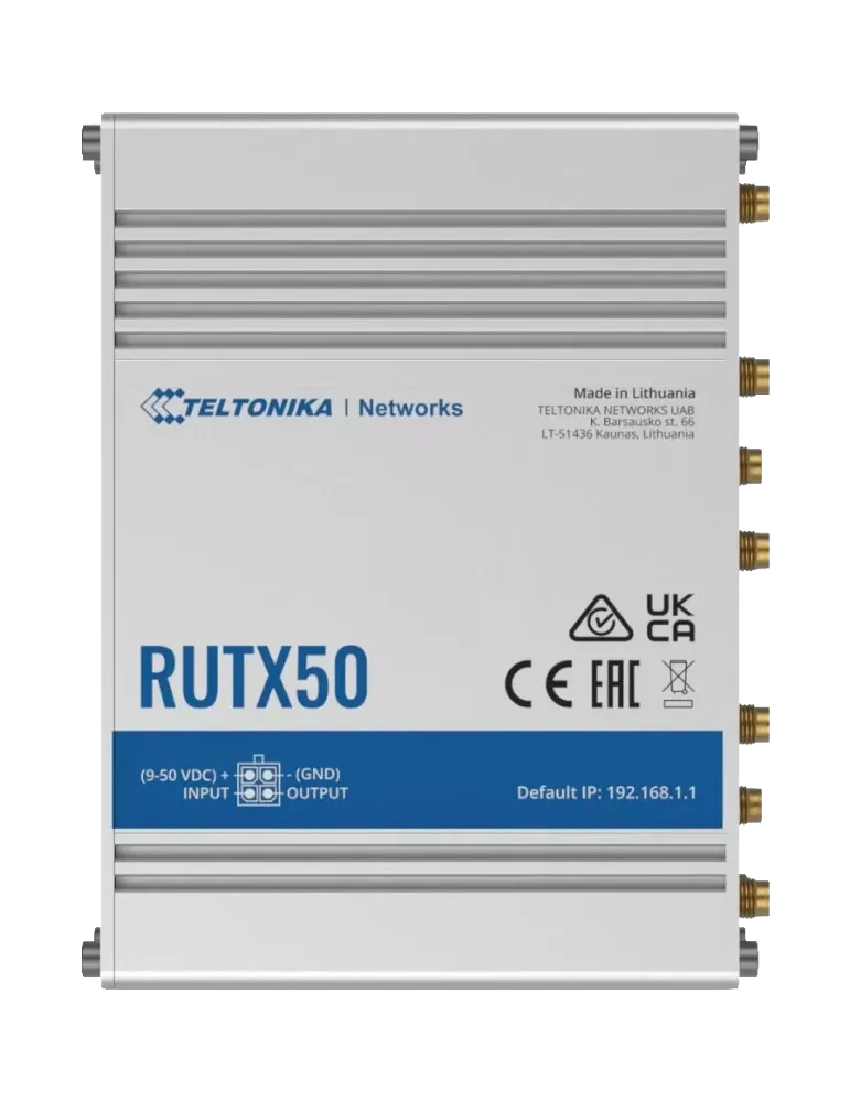 Parts of QuCam for Teltonika RUTX50 230V