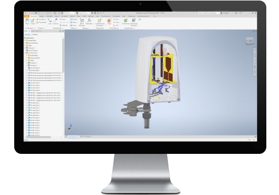 Customized antenna easy to instal